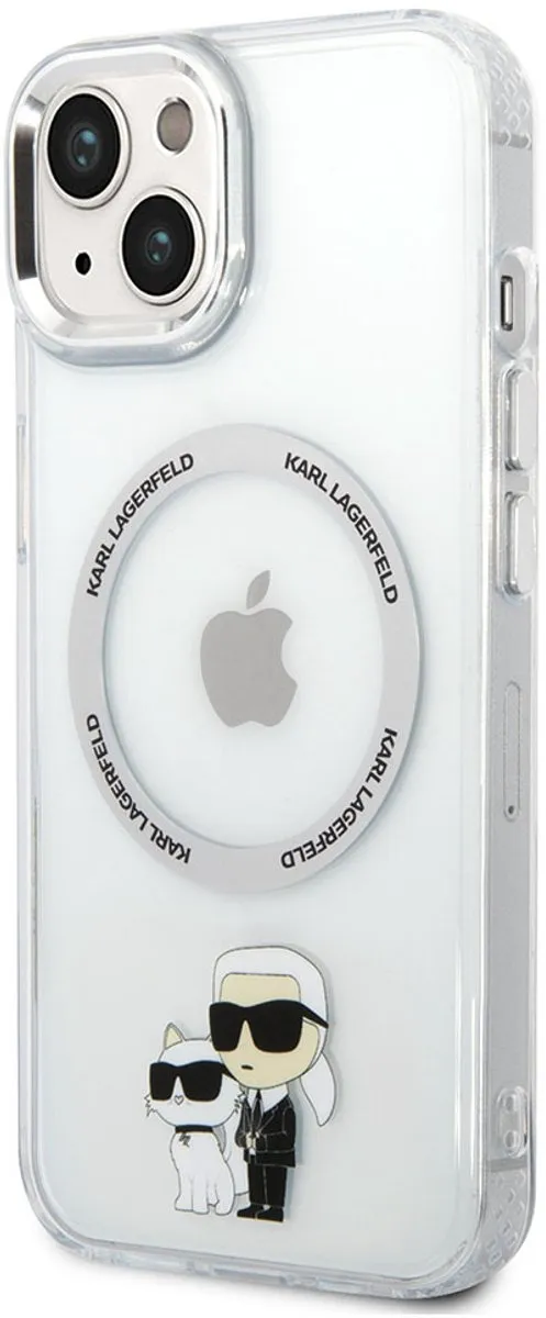 Karl Lagerfeld KLHMP15SHNKCIT Beschermhoes iPhone 15