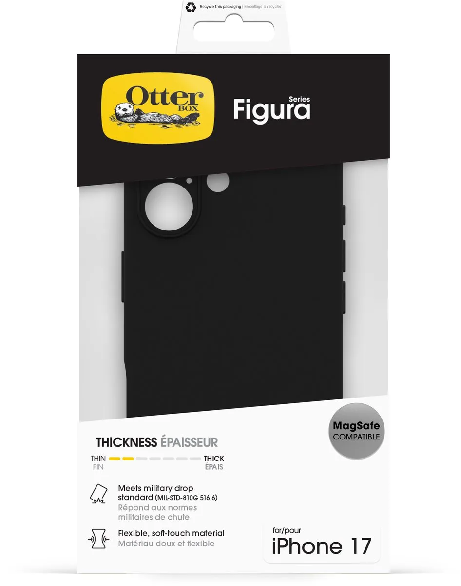 OtterBox Figura Series 77-000609 iPhone Hoes - Zwart - afbeelding 2 van 5