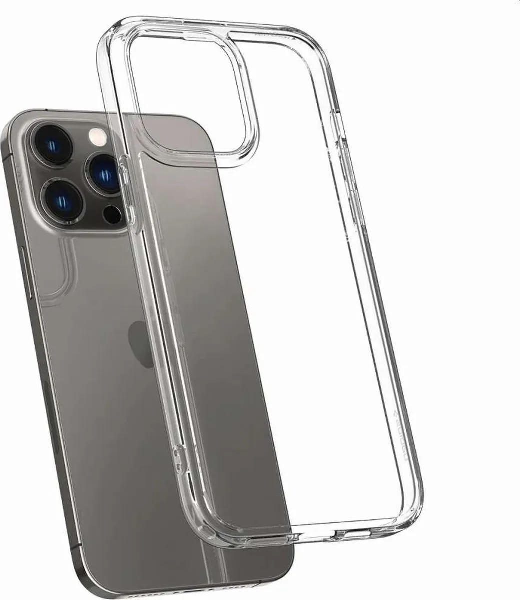 Spigen Ultra Hybrid Hoesje iPhone 14 Pro - Transparant