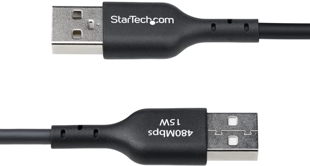 Startech USB2AC30CMBK USB-A naar USB-C Laadkabel 3A - Zwart - afbeelding 6 van 6