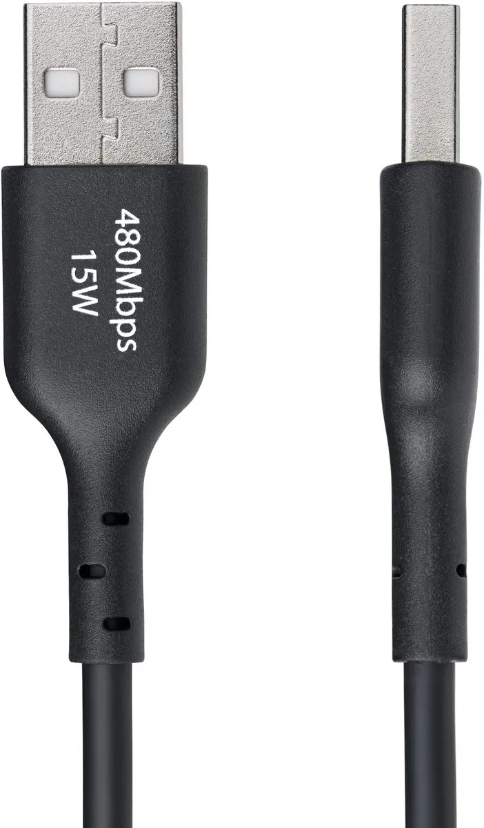 Startech USB2AC30CMBK USB-A naar USB-C Laadkabel 3A - Zwart