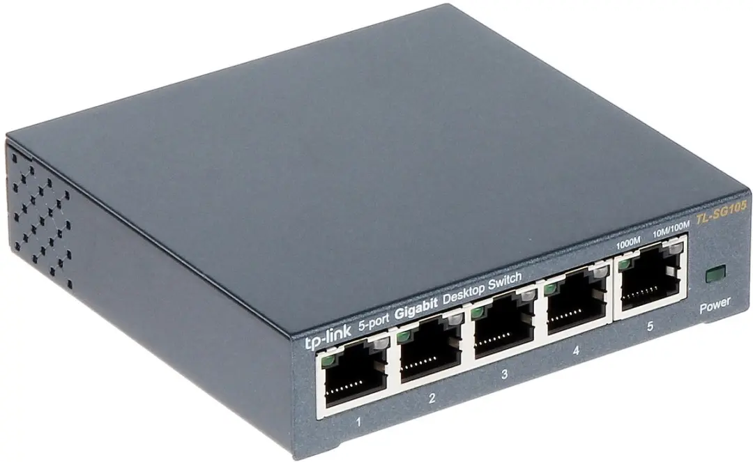 TP-Link TL-SG105 5-Poorts Netwerk Switch - Blauw