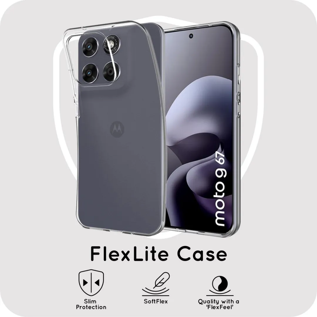 Just in Case Moto G67/G77 Siliconen Hoesje - Transparant