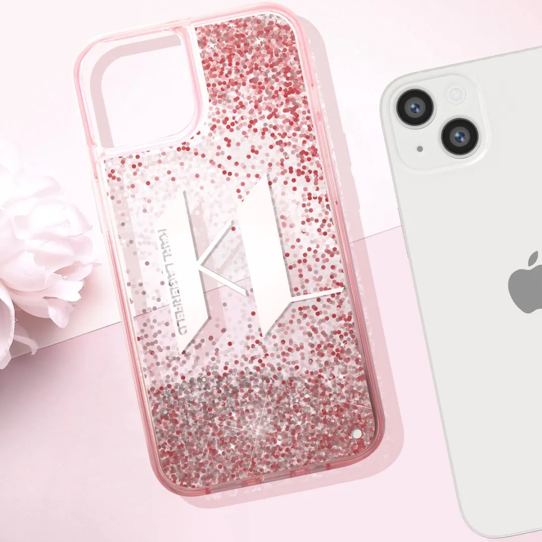 Karl Lagerfeld Hoesje iPhone 14 Plus Roze H5643
