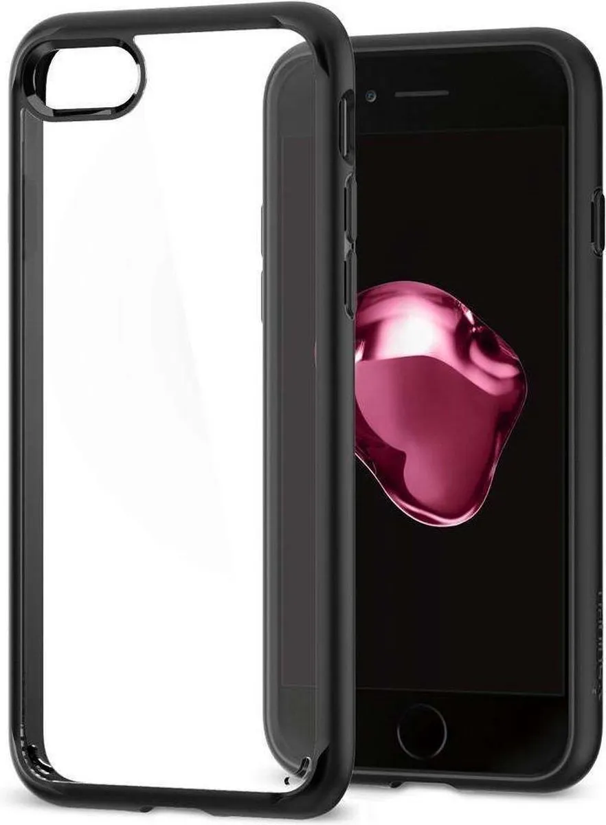 Spigen Ultra Hybrid Hoesje iPhone 7/8/SE (2020) - Zwart