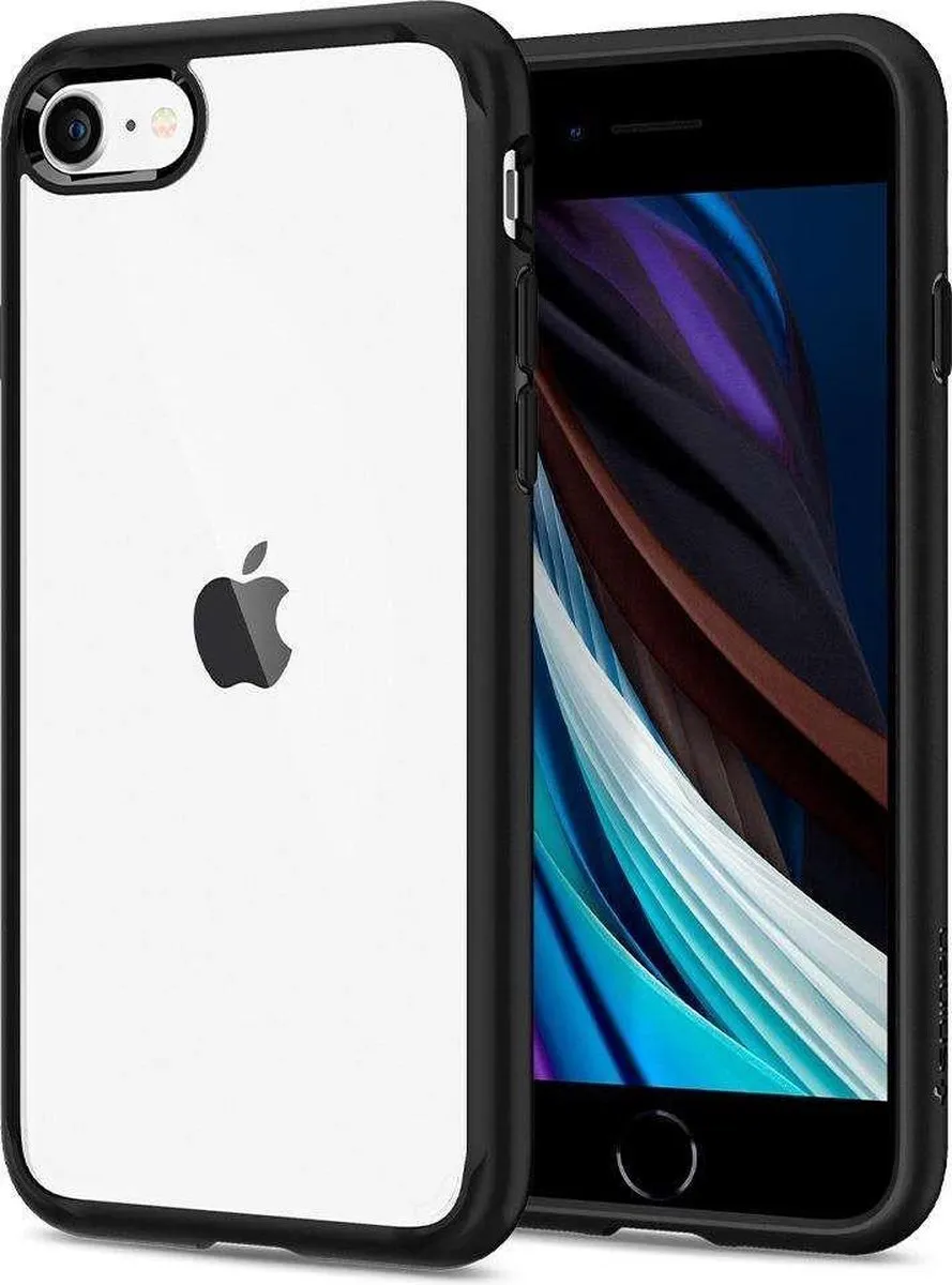 Spigen Ultra Hybrid Hoesje iPhone 7/8/SE (2020) - Zwart