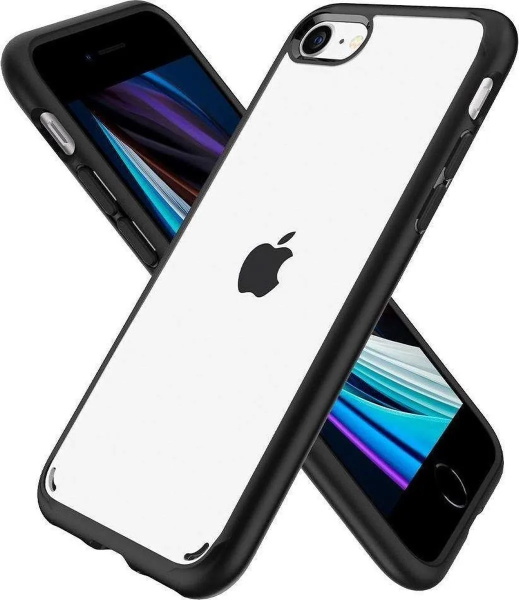 Spigen Ultra Hybrid Hoesje iPhone 7/8/SE (2020) - Zwart