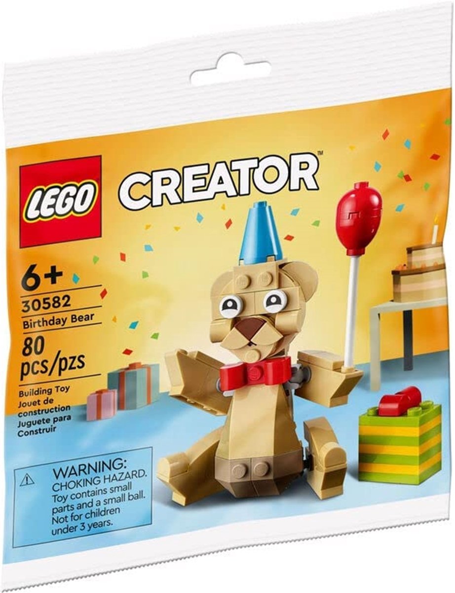 LEGO Creator 30582 - Verjaardagsbeer (polybag)