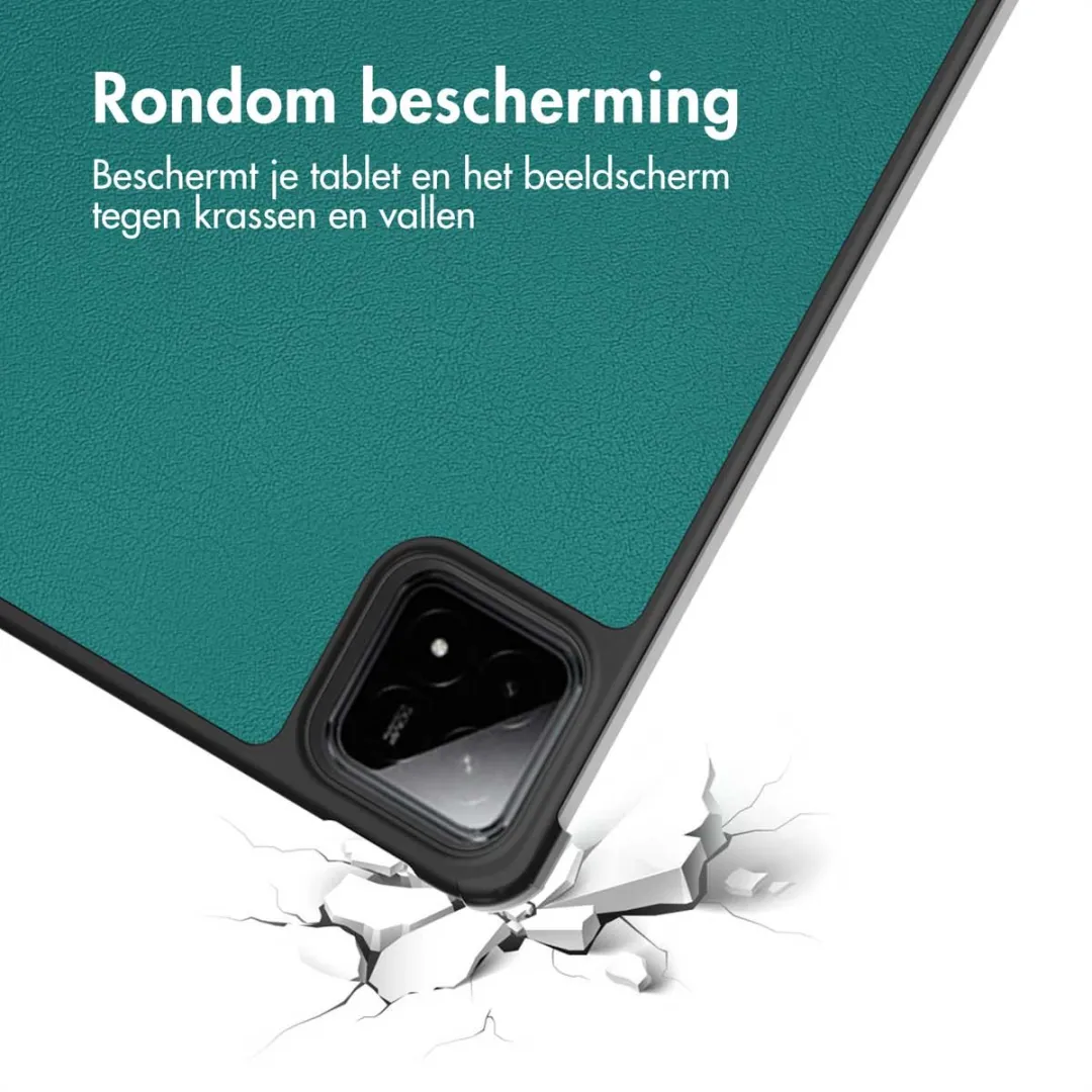 Imoshion Tablethoes SH00085498 Trifold Bookcase - Donkergroen