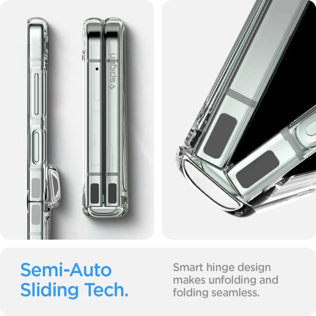 Spigen Thin Fit Pro Hoesje - Samsung Galaxy Z Flip 5 - Transparant