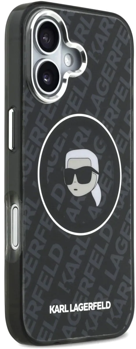 Karl Lagerfeld iPhone 17 Hoesje - Magsafe - Zwart