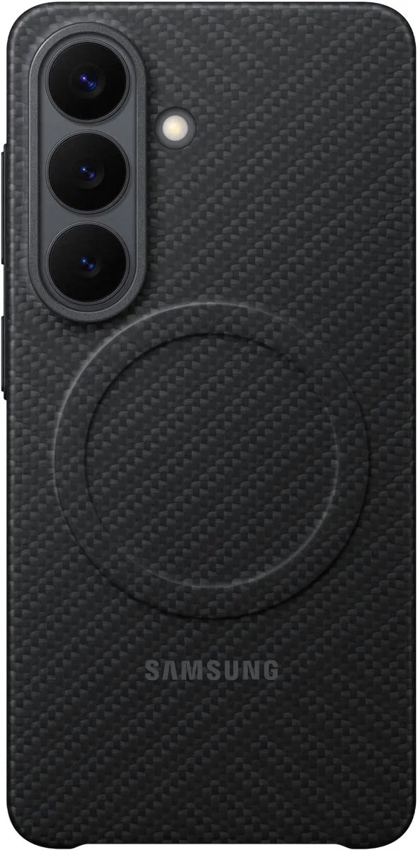 Samsung Galaxy S26 Carbon Magnet Hoesje - Zwart