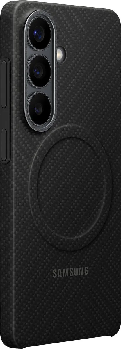 Samsung Galaxy S26 Carbon Magnet Hoesje - Zwart