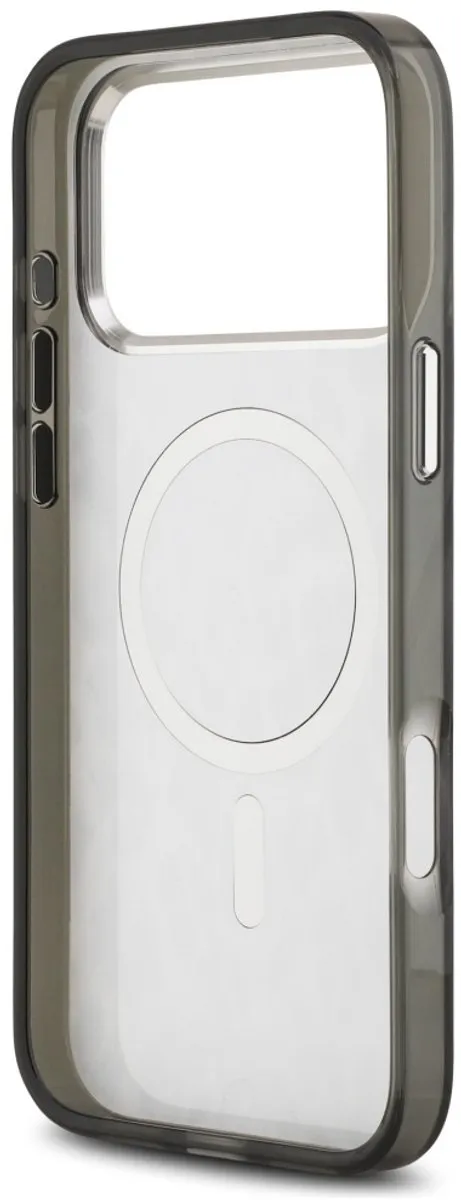 Karl Lagerfeld Case IML Leopard Patroon - iPhone 17 Pro Max - Zwart