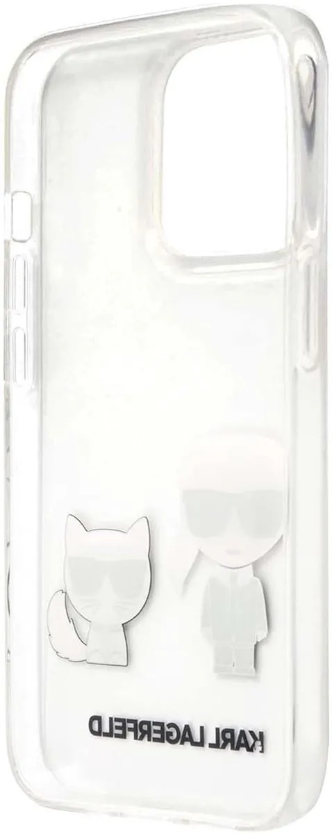 Karl Lagerfeld KLHCP13XCKTR Hoesje - iPhone 13 Pro Max - Transparant