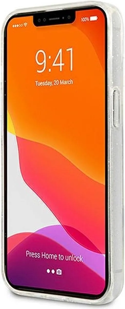 Karl Lagerfeld KLHCP13SKCTUGLS iPhone 13 mini Hardcase - Zilver
