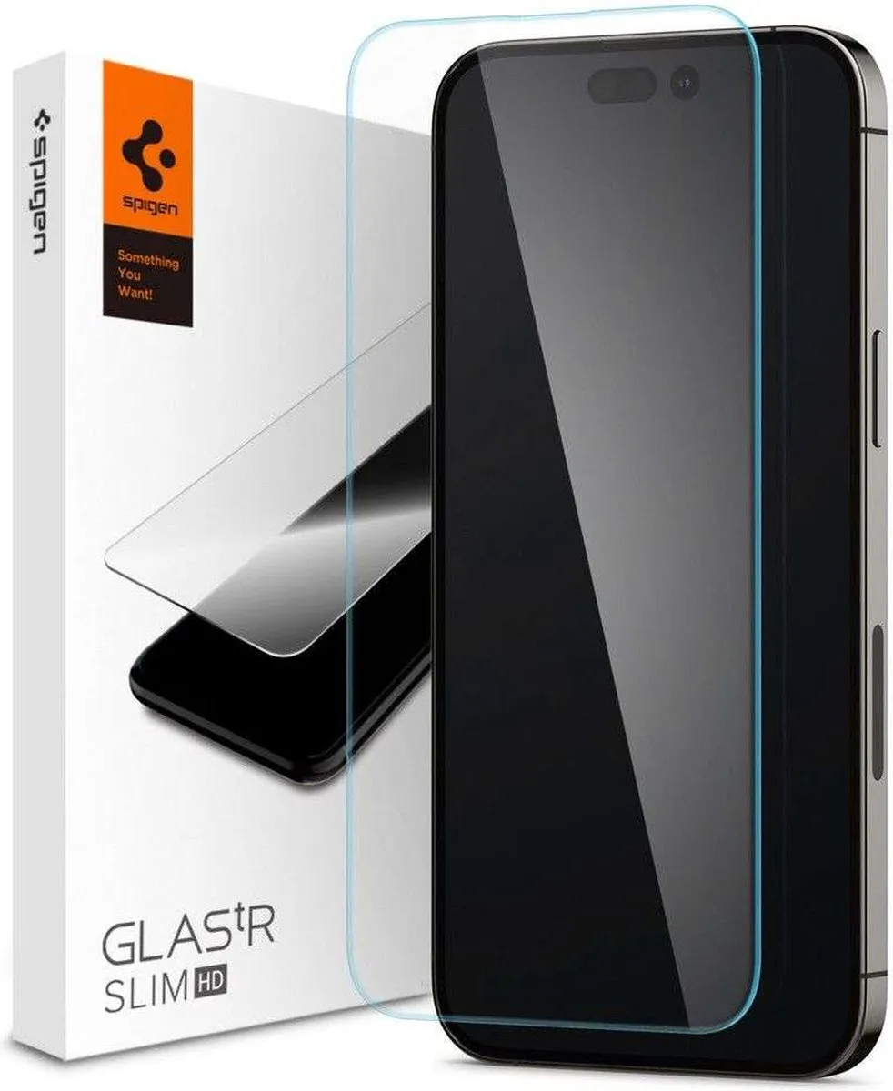 Spigen Glas tR Slim iPhone 14 Pro Tempered Glass
