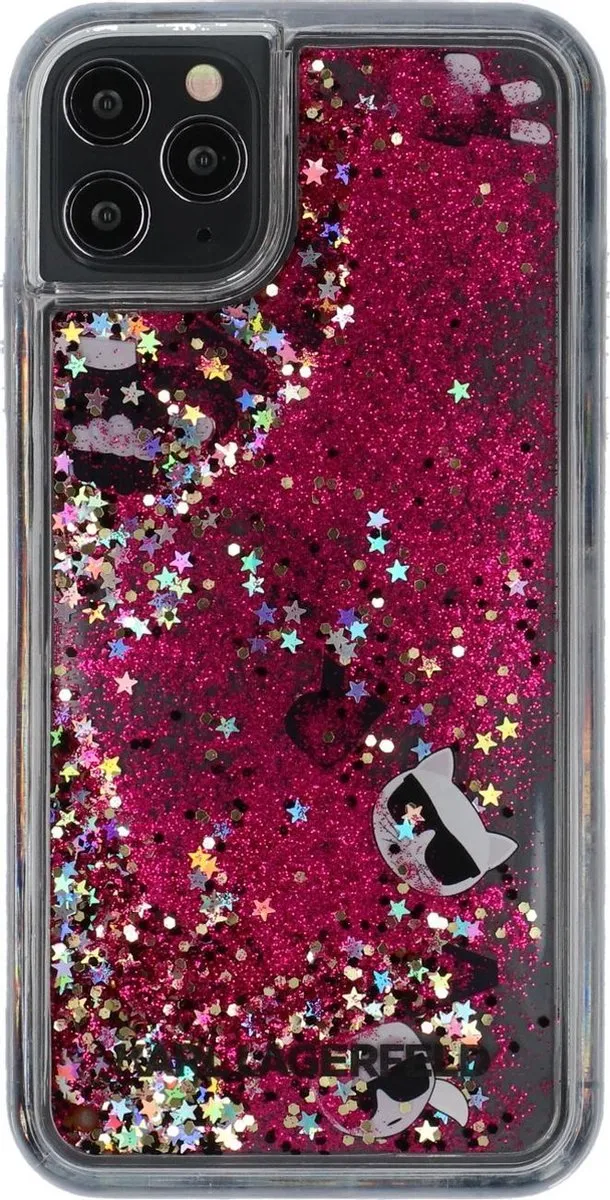 Karl Lagerfeld Rose Gold Hoesje iPhone 11 Pro Max - KLHCN65ROPI - afbeelding 6 van 6