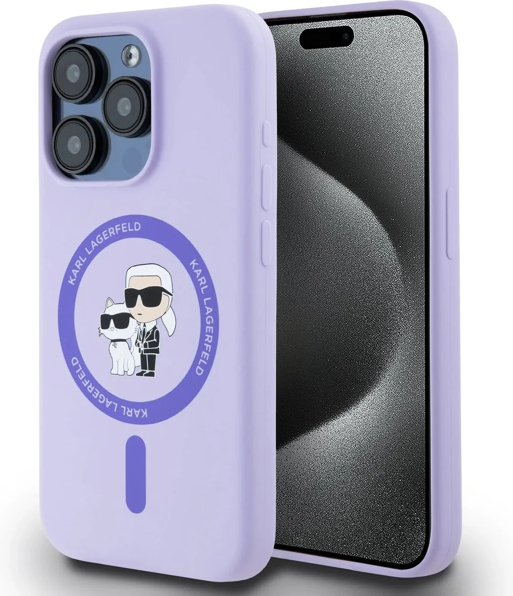 Karl Lagerfeld iPhone 15 Pro Backcover Magsafe