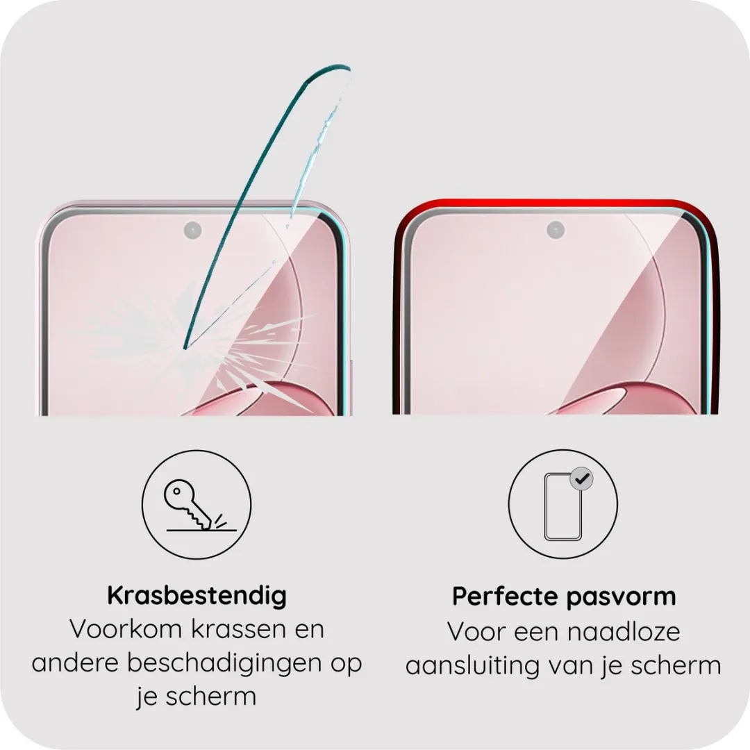 Just in Case Screenprotector Oppo A6/A6s - Gehard Glas