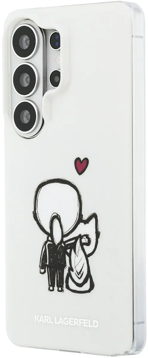 Karl Lagerfeld Galaxy S26 Ultra Telefoonhoesje - MagSafe - Transparant