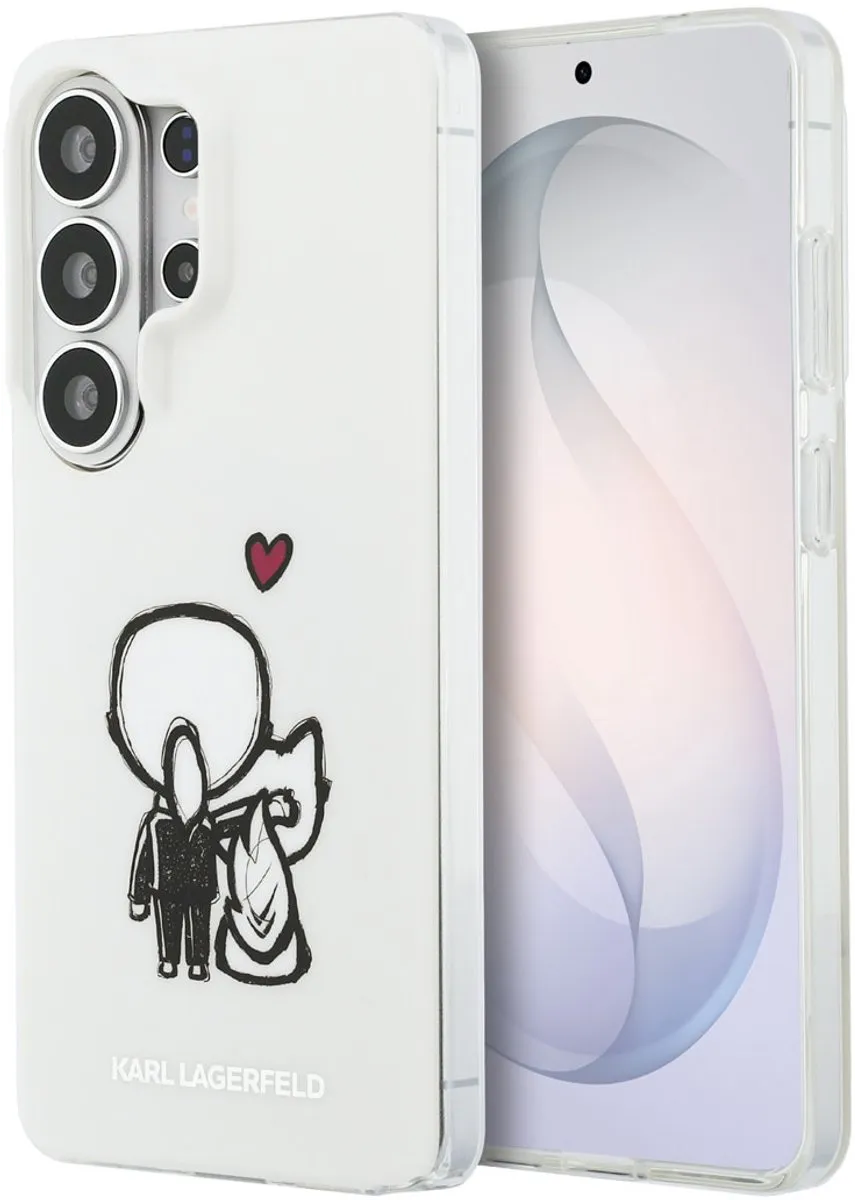 Karl Lagerfeld Galaxy S26 Ultra Telefoonhoesje - MagSafe - Transparant