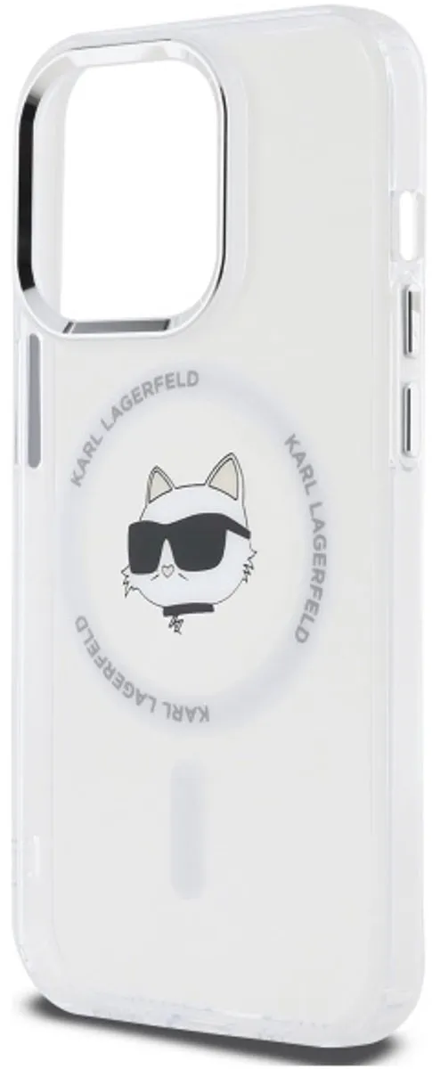 Karl Lagerfeld Choupette Hoesje iPhone 14 Pro 6.1 - Transparent