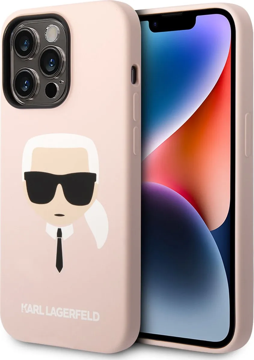 Karl Lagerfeld Silicone Back Cover iPhone 14 Pro Max