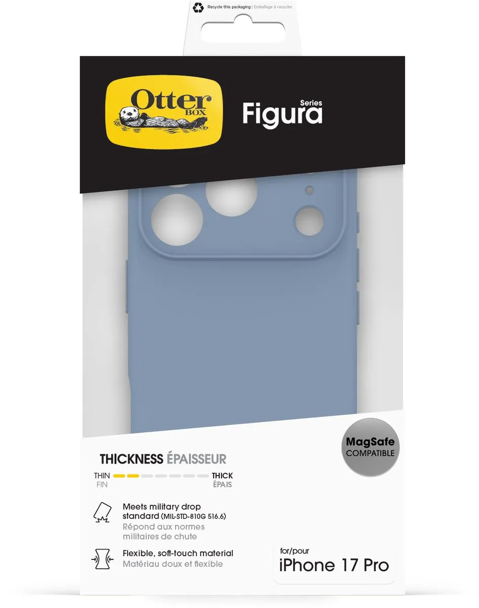 OtterBox Figura Series 77-000700 Hoes - iPhone 17 Pro - Blauw