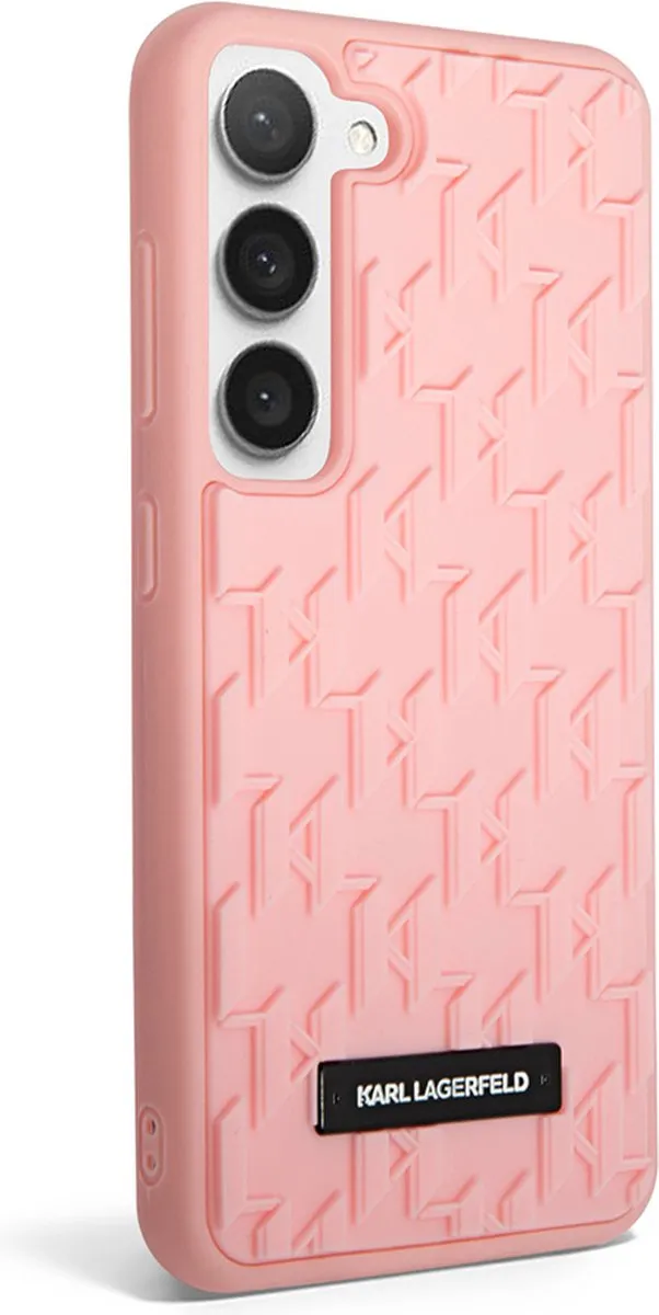 Karl Lagerfeld KACL-HCS23-TF Backcase Hoesje - Samsung Galaxy S23 - Roze