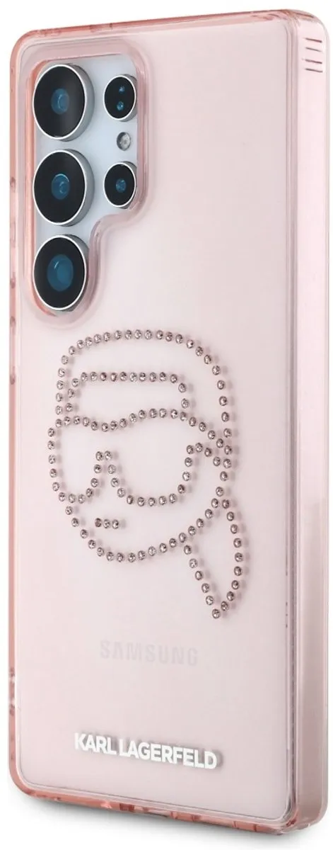 Karl Lagerfeld Case Strass Samsung Galaxy S25 Ultra - Transparent