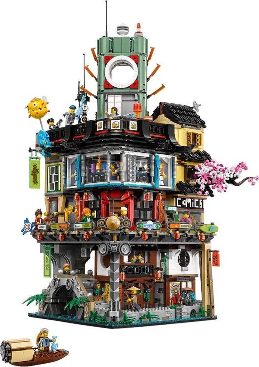 LEGO Ninjago Movie De Stad 70620 - 4867 Stukken