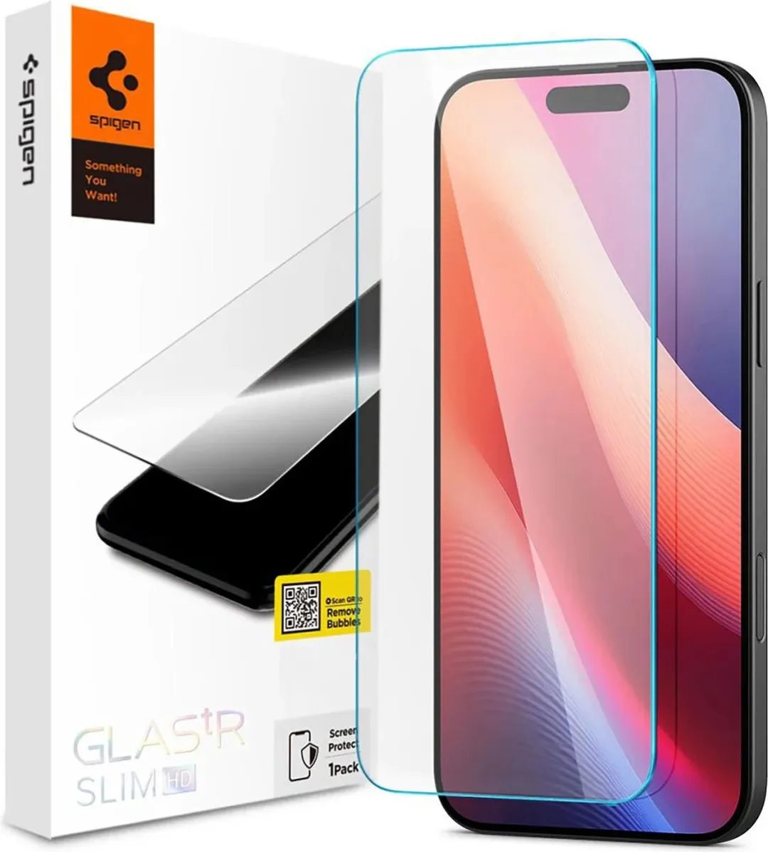 Spigen Glas.tR Slim HD iPhone 16 Pro Schermbeschermer