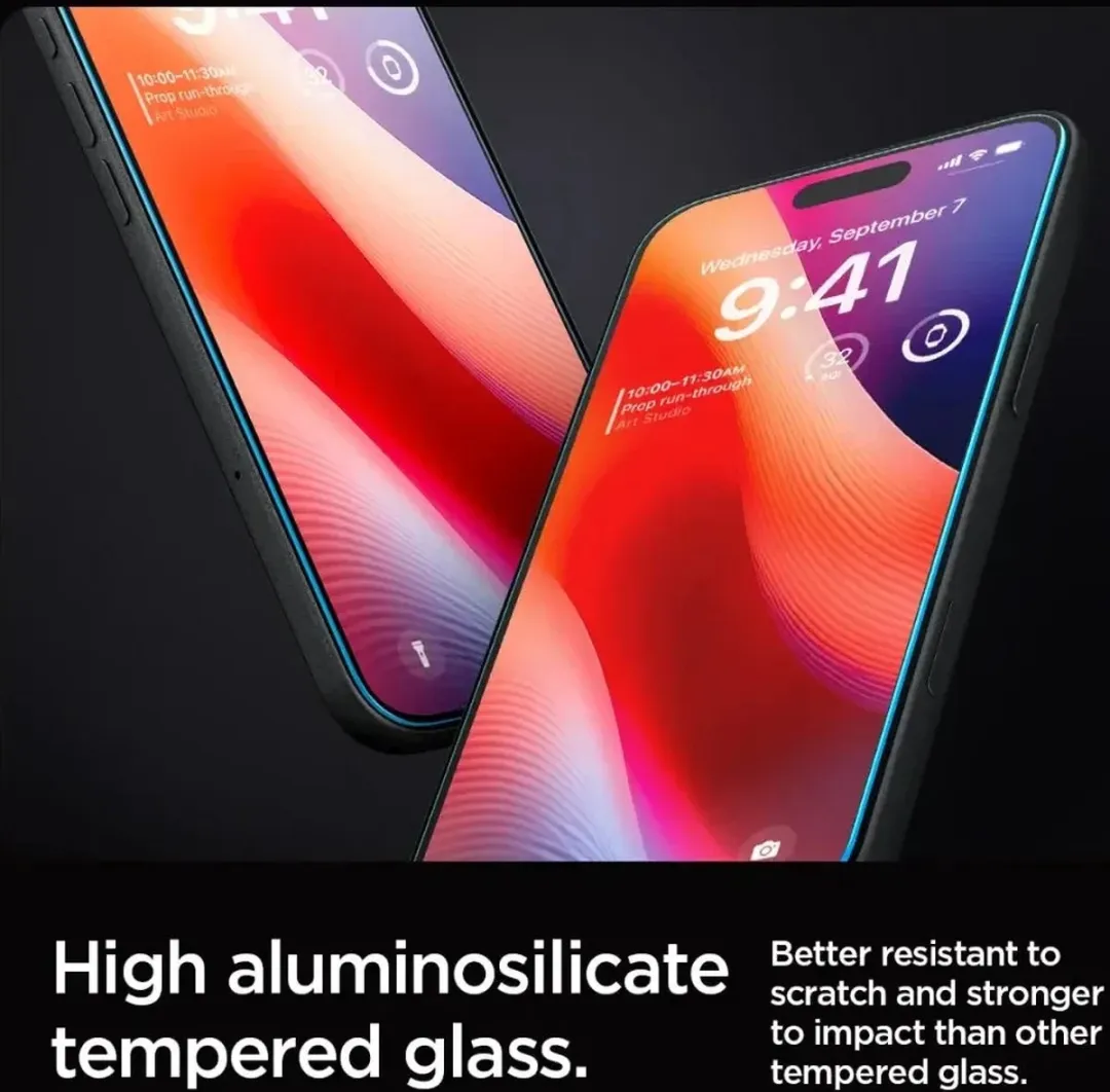 Spigen Glas.tR Slim HD iPhone 16 Pro Schermbeschermer