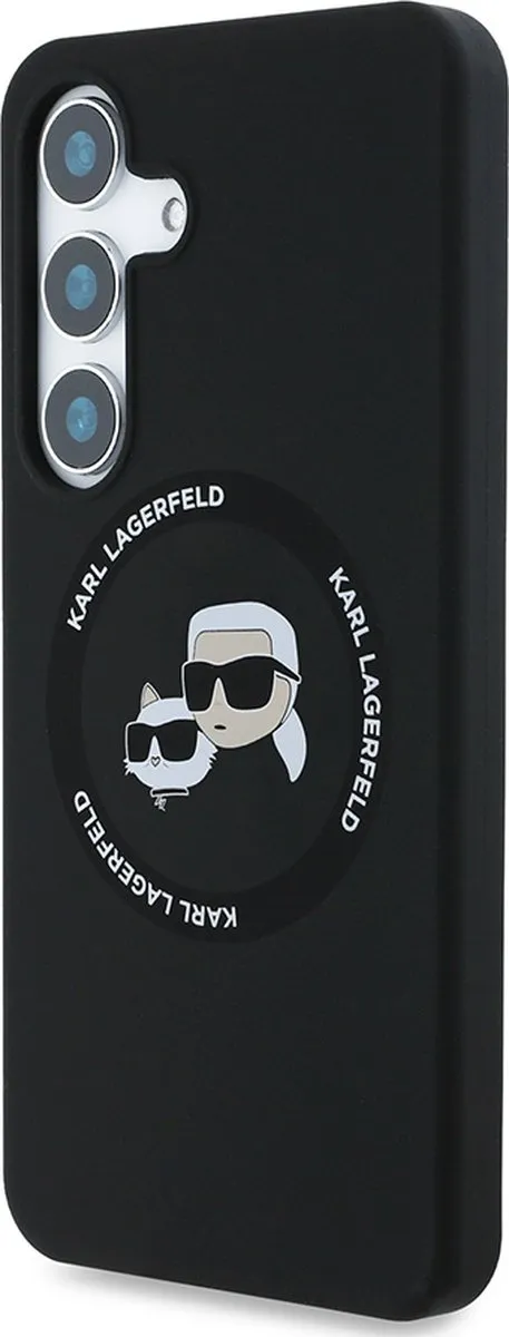 Karl Lagerfeld Backcase Hoesje 3666339450168 - Zwart