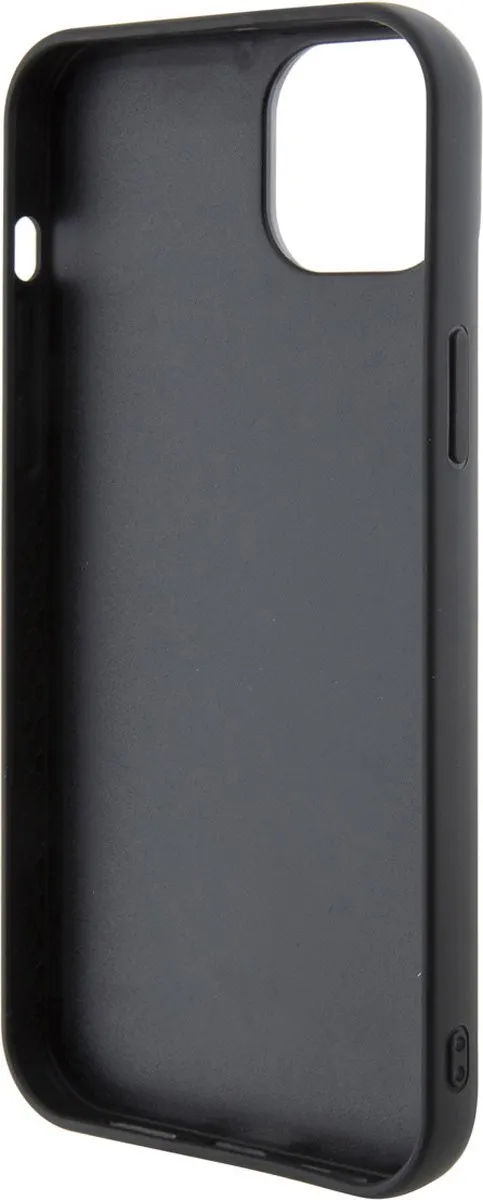 Karl Lagerfeld 3D Rubber Multi Logo Hoesje iPhone 15 Plus - Zwart - afbeelding 6 van 6