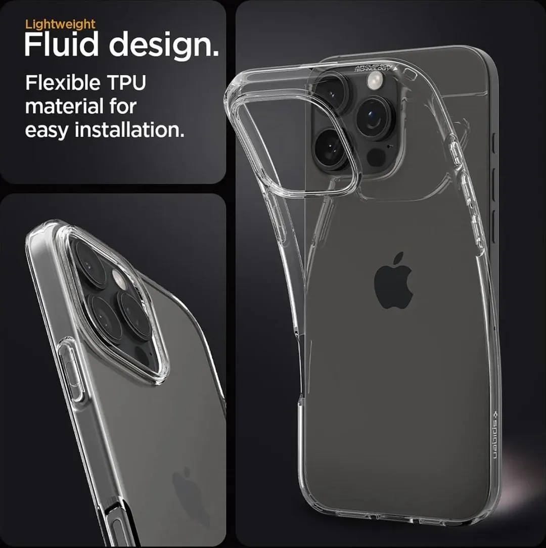 Spigen ACS06702 Hoesje - iPhone 16 Pro Max - Transparant