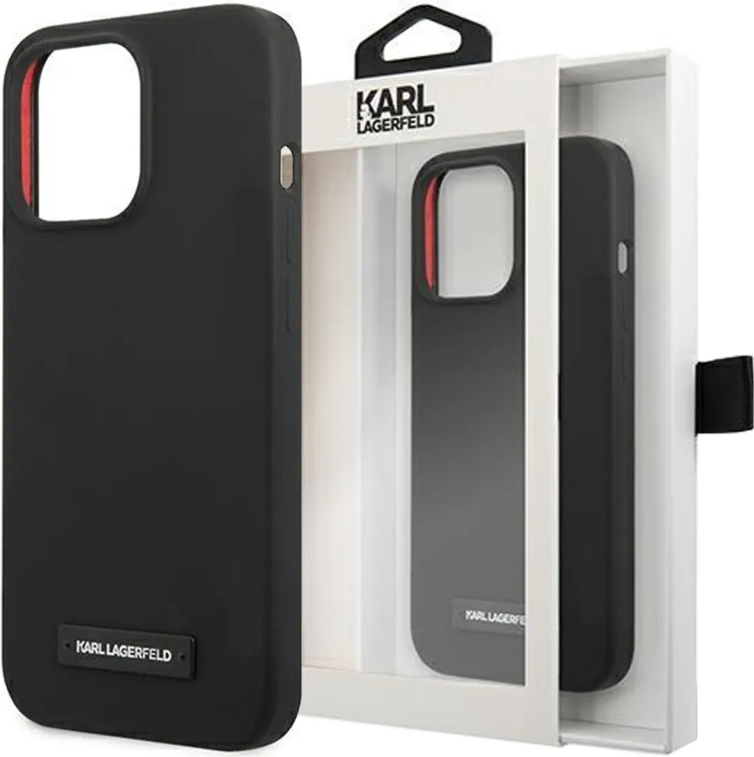Karl Lagerfeld KLHMP14MSLMP1K iPhone 14 Plus Hoesje