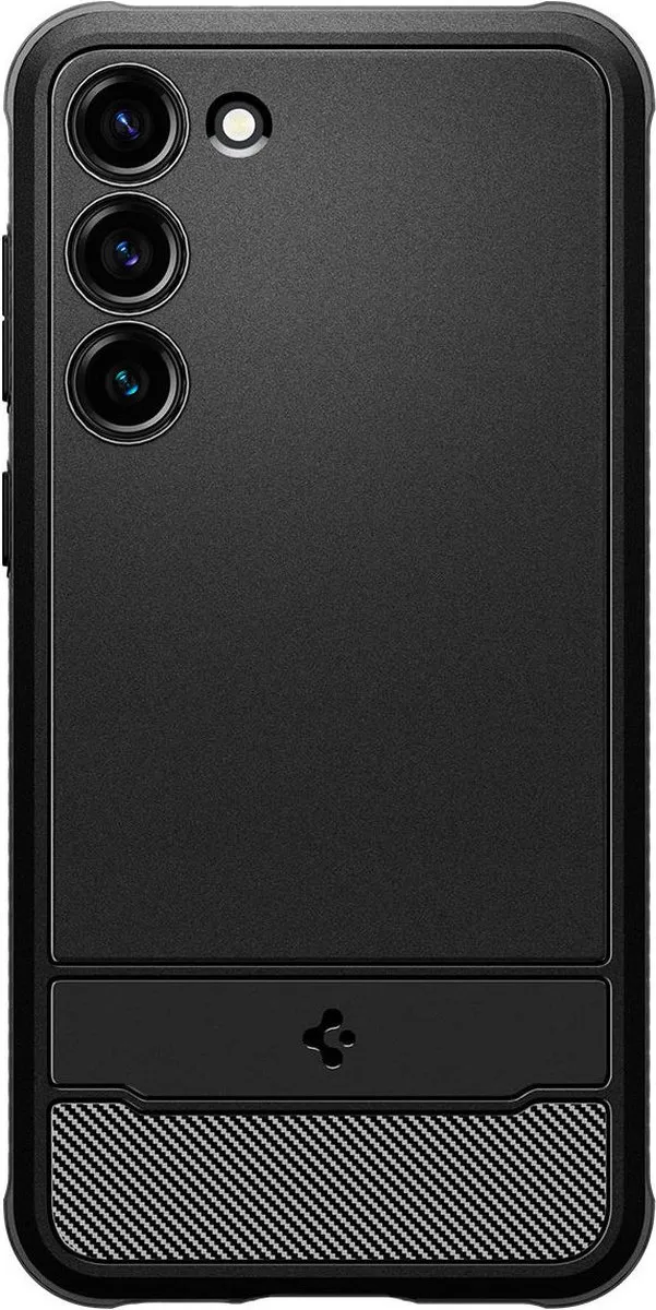 Spigen Rugged Armor Back Cover Samsung Galaxy S23 Plus - Zwart