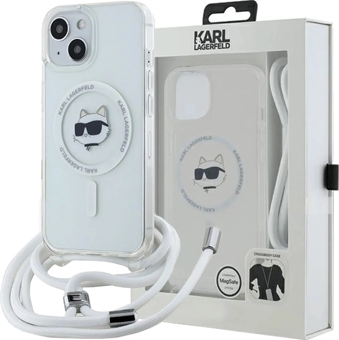 Karl Lagerfeld IML Choupette Head & Cord MagSafe Hoesje