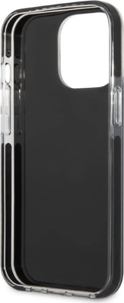 Karl Lagerfeld KLHCP13LTPECK Hoesje iPhone 13 Pro - Zwart