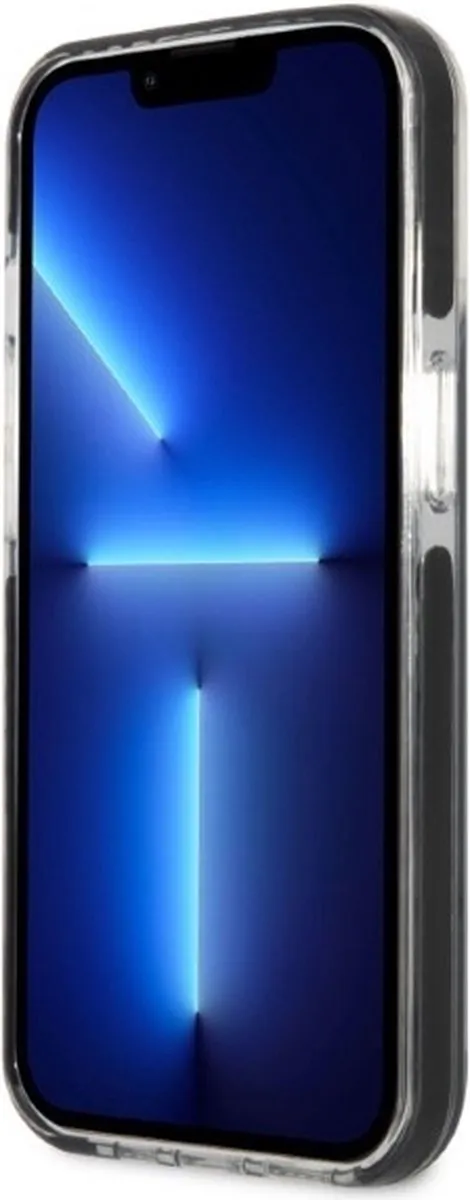 Karl Lagerfeld KLHCP13LTPECK Hoesje iPhone 13 Pro - Zwart
