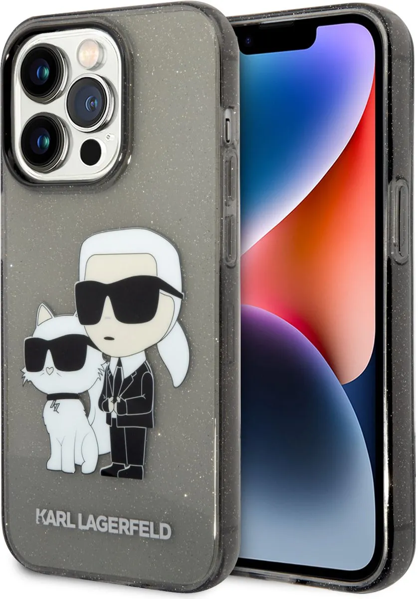 Karl Lagerfeld KLHCP14LHNKCTGK iPhone 14 Pro Hoesje