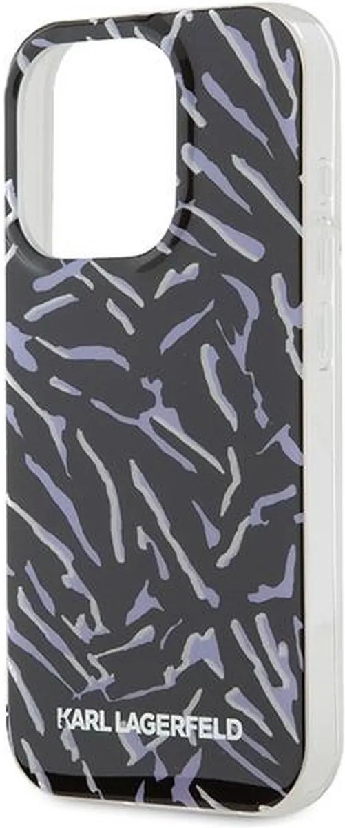 Karl Lagerfeld KLHCP15XHZBPKCCU iPhone-hoes Zebra - Paars
