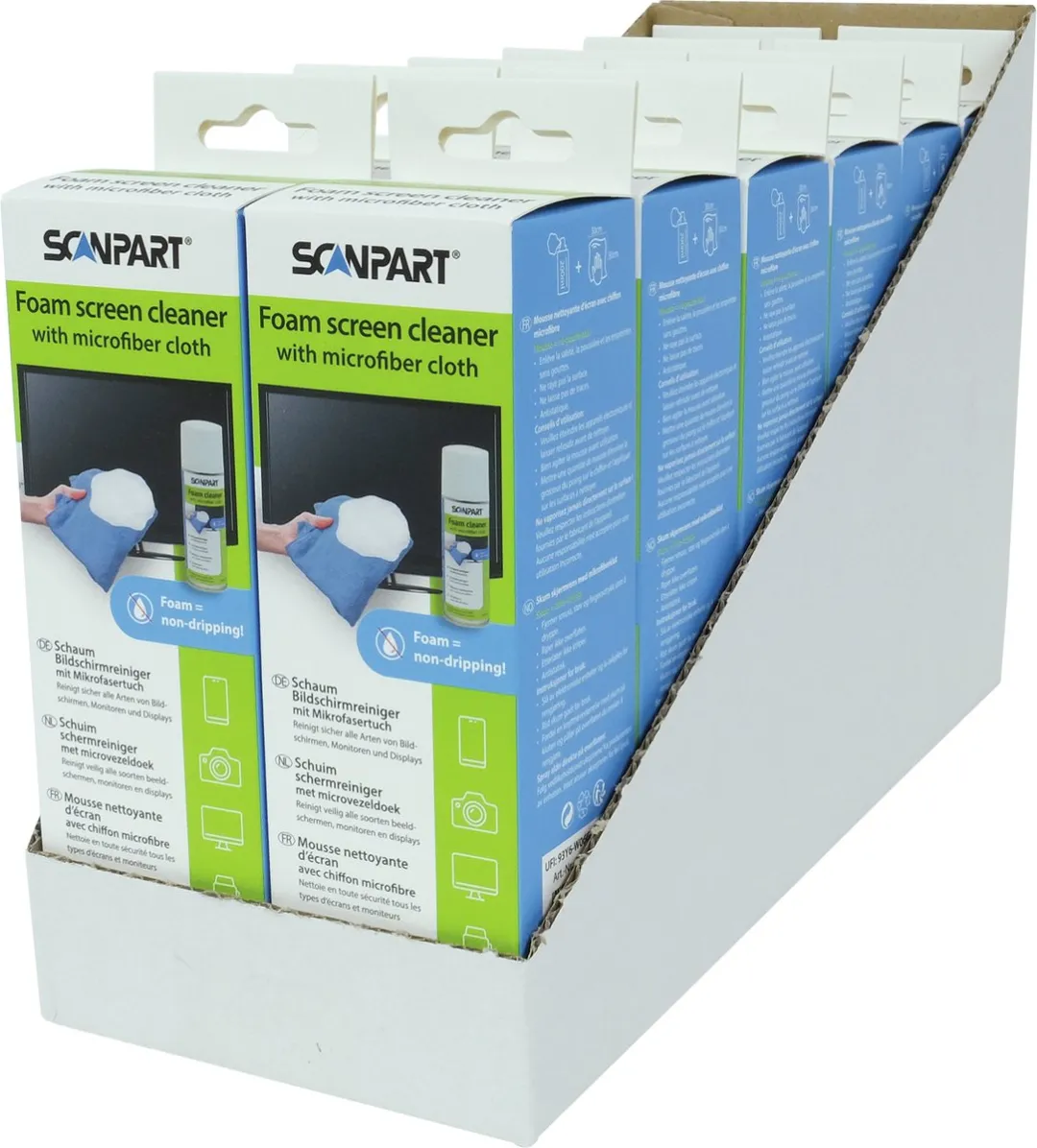 Scanpart Foam Schermreiniger 200ml - o.a. TV/Tablet/Smartphone - Kleurenmix - afbeelding 6 van 6