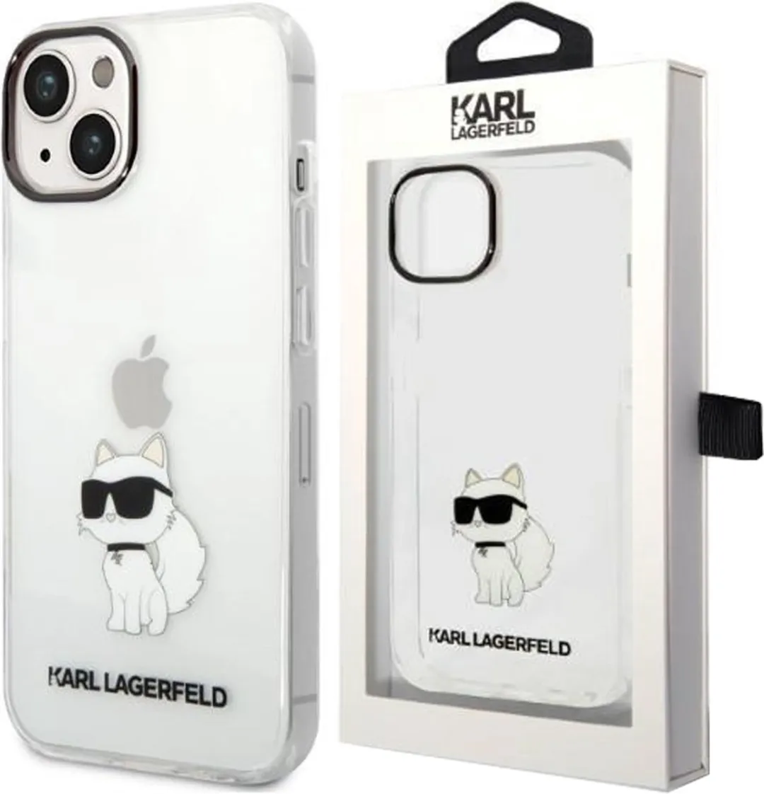 Karl Lagerfeld KLHCP14MHNCHTCT iPhone 14 Plus Hardcase