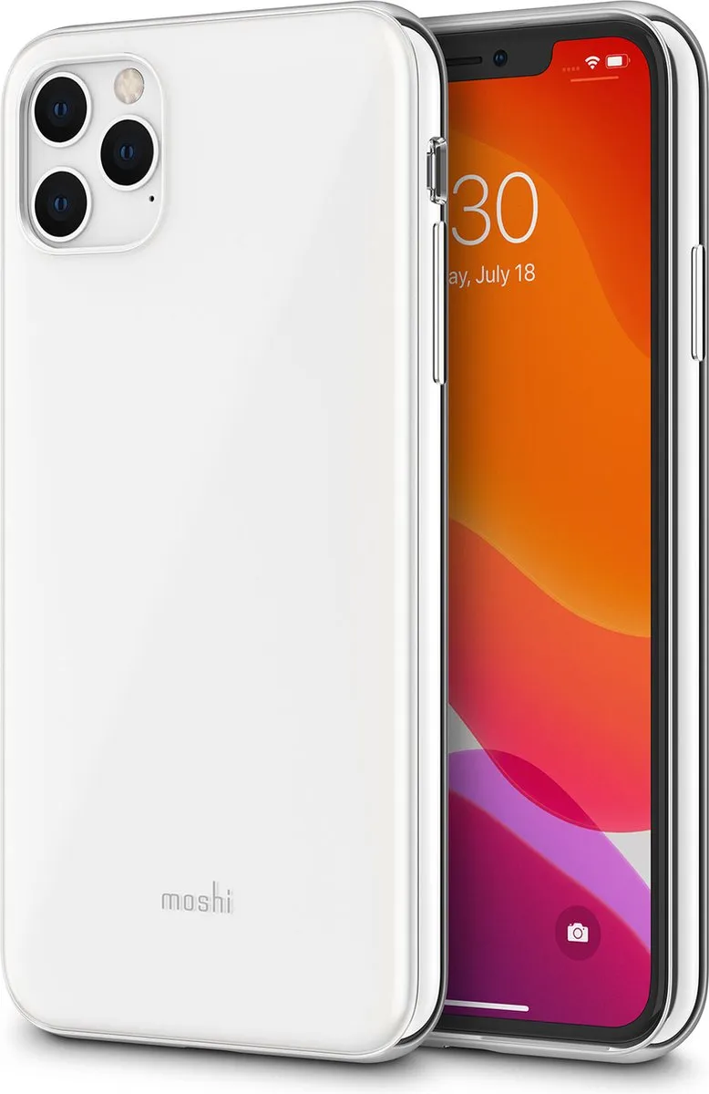 Moshi iGlaze Hoes iPhone 11 Pro Max - Wit - afbeelding 2 van 5