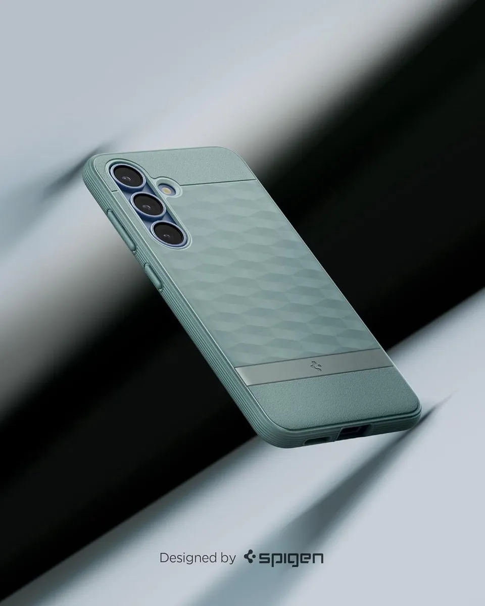 Spigen Magfit Parallax Hoesje Groen - Samsung Galaxy S25 Plus