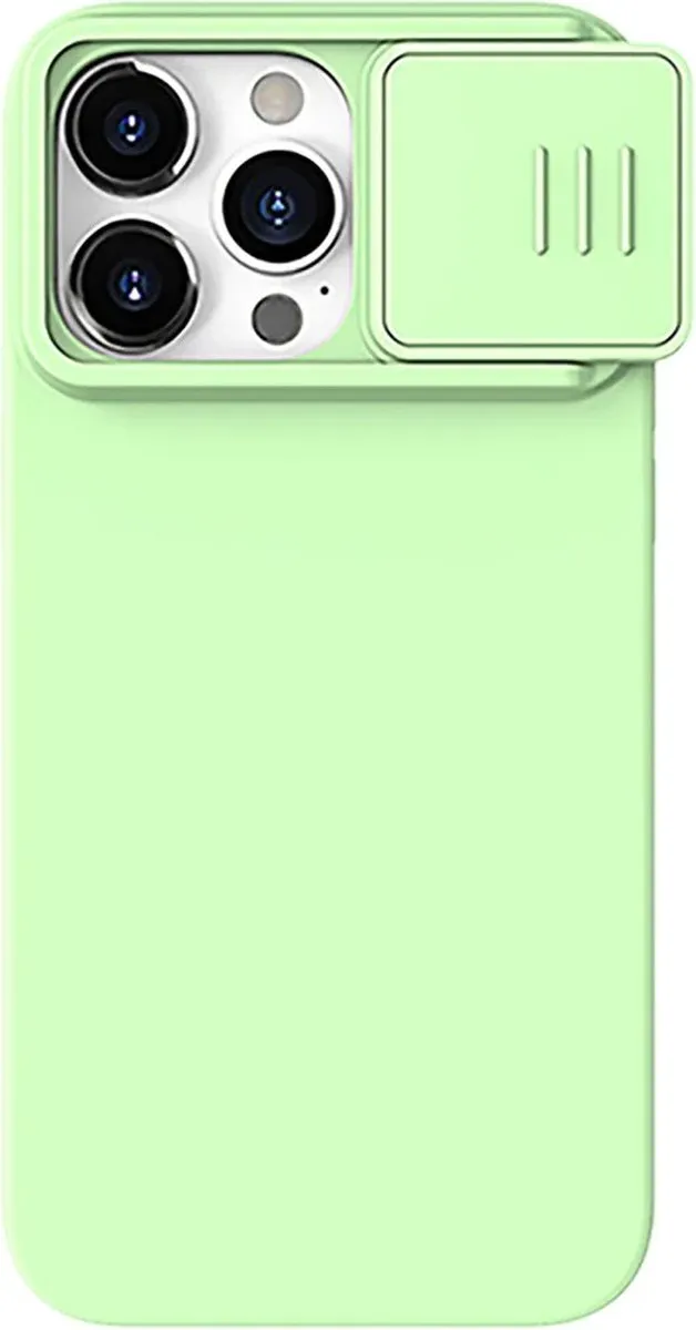 Nillkin CamShield Siliconen Hoesje iPhone 15 Pro