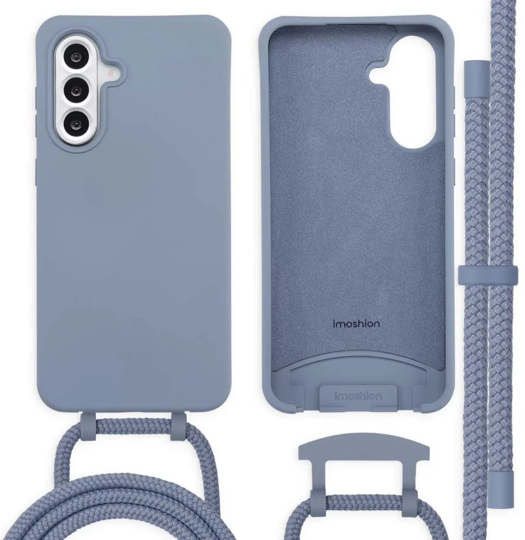 Imoshion Hoesje Samsung Galaxy A36/A56 Ash Blue - met koord
